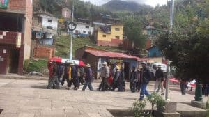 Enterrement de Quintino Cerceda Huisa, octobre 2016