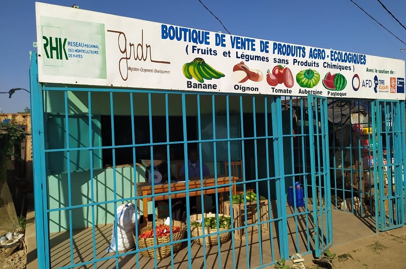 Boutique de produits locaux et agroécologique à Kayes au Mali