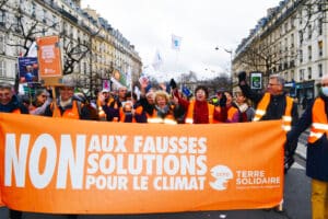 Manifestation contre le climat