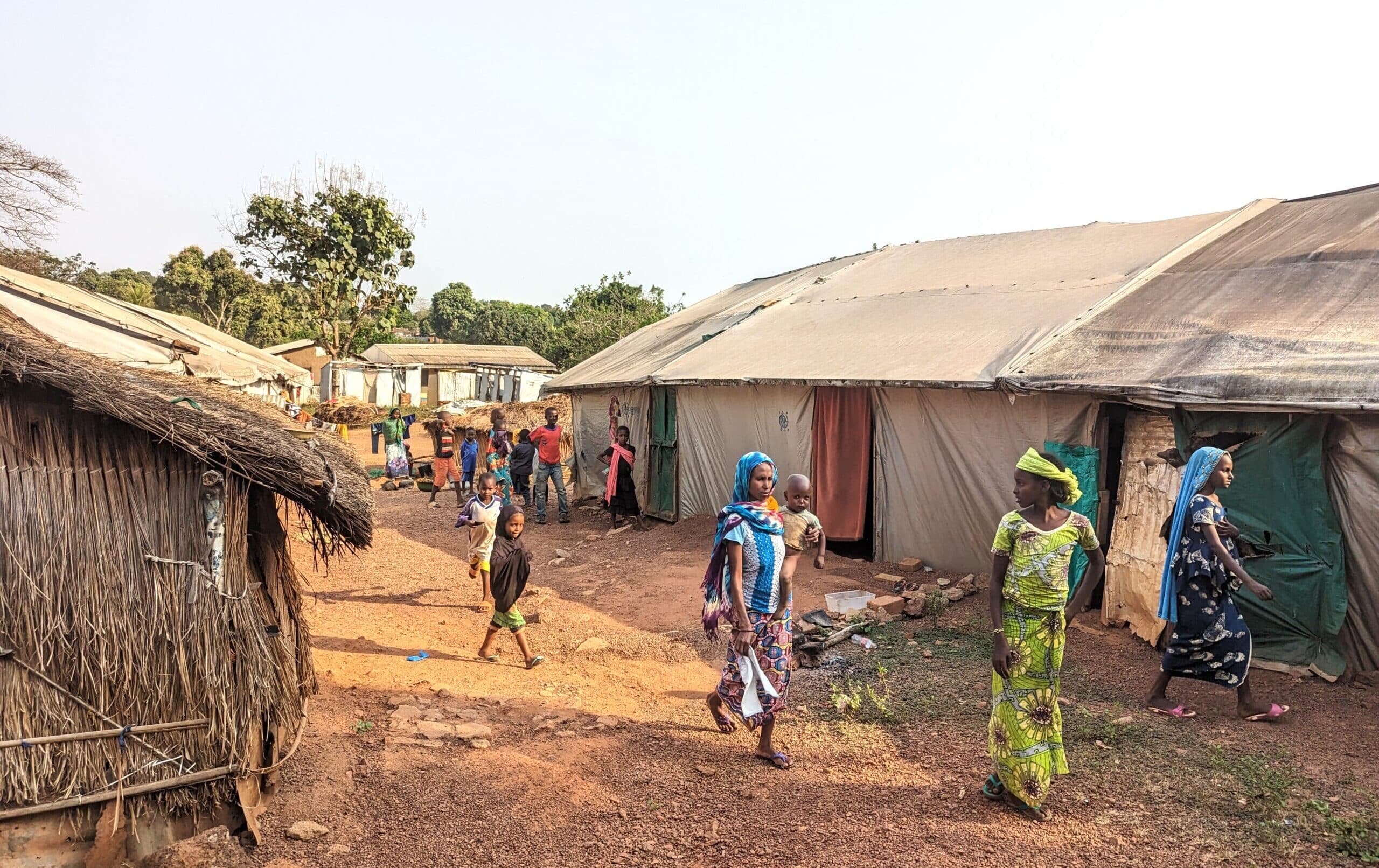 Le camp de réfugiés Peuls de Boda, en République centrafricaine ©CCFD-Terre Solidaire