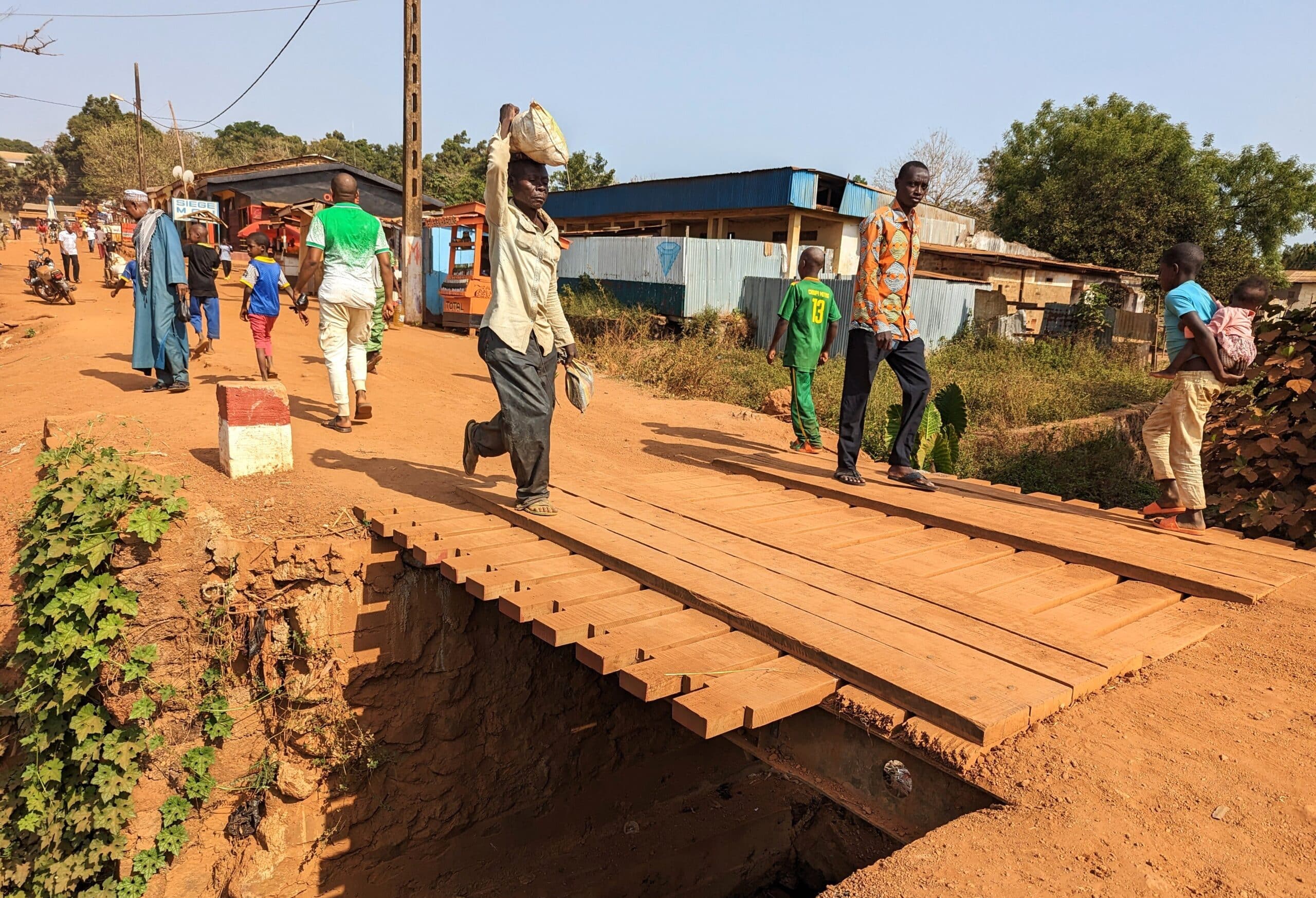 L'ancienne "ligne rouge" de Boda, en République centrafricaine ©CCFD-Terre Solidaire