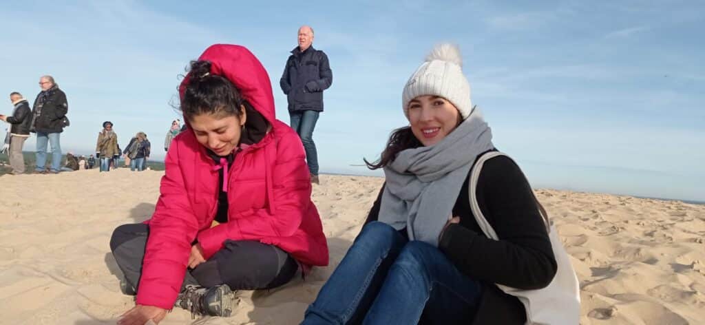 Ana Carolina Ochoa, partenaire en visite en Aquitaine