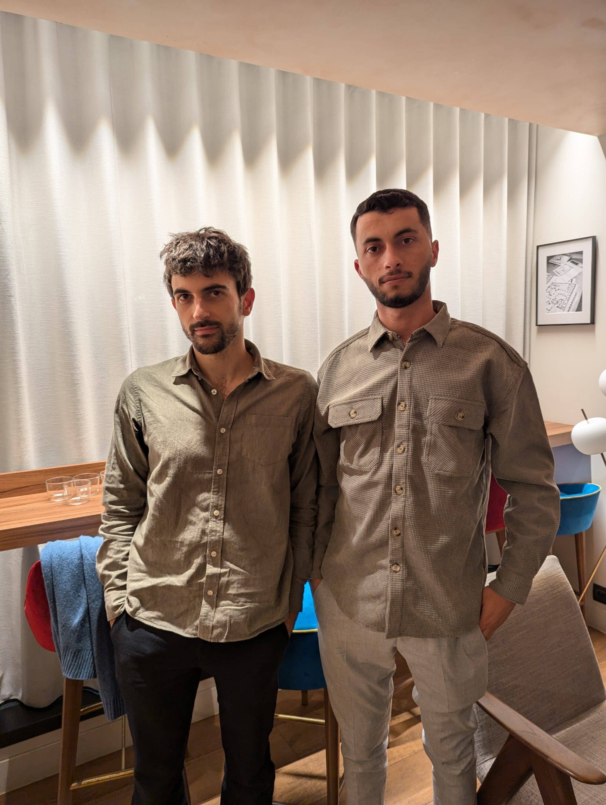 Yuval Abraham et Basel Adra, réalisateurs du film No Other Land