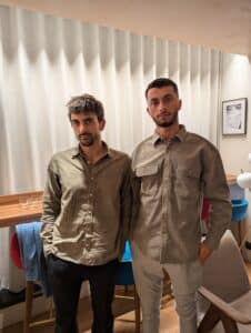 Yuval Abraham et Basel Adra, réalisateurs du film No Other Land